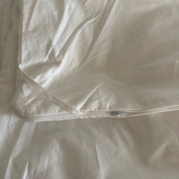 PARACHUTE King Duvet Protector Bright White Cotton - Picture 3 of 8